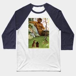 Piper at the Gates of Dawn - Paul Bransom, The Wind in the Willows Baseball T-Shirt